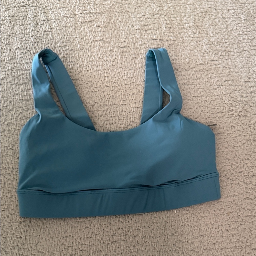 Vuori Stride Bra Blue Sports Bra Size XS